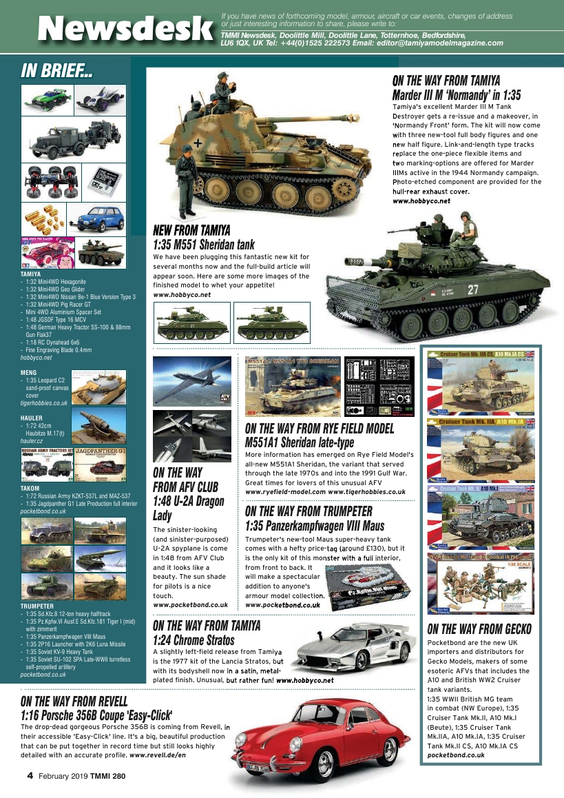 Tamiya Model Magazine 280 (2019-02)